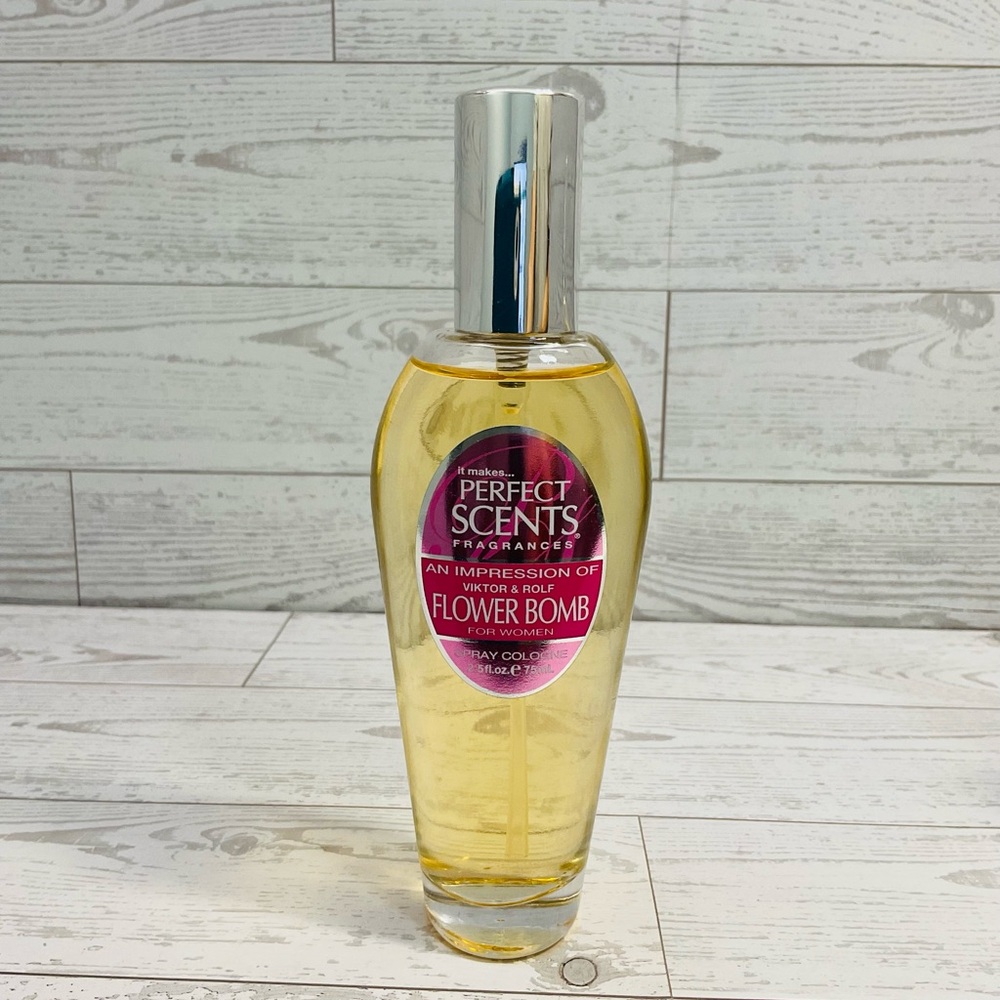 Perfect Scents Inspired by FLOWER BOMB Spray Cologne 2.5 Oz